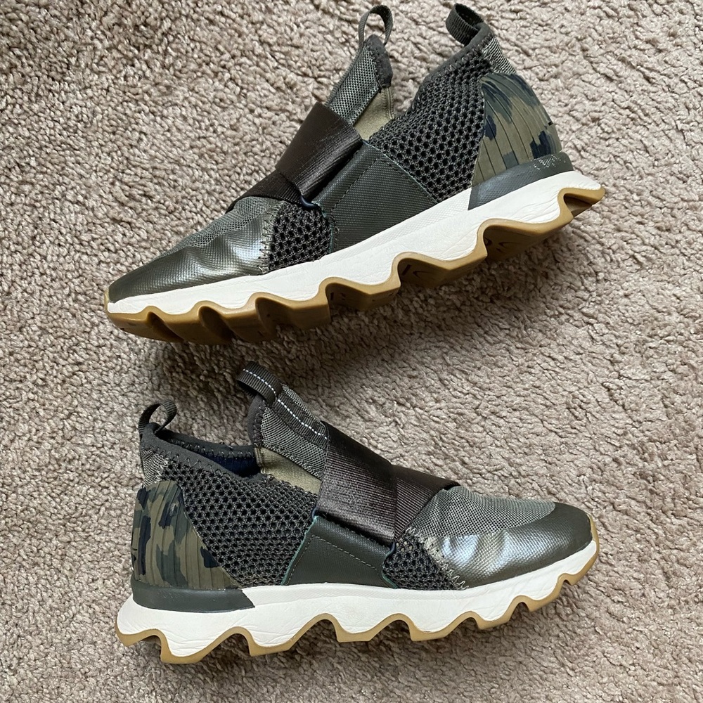 Sorel Womens Kinetic Green Camo